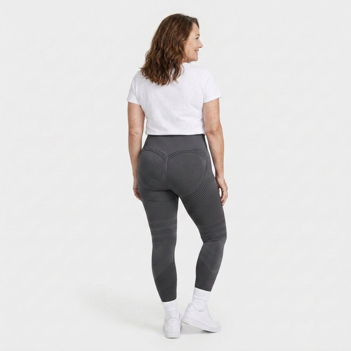 Legging Sculptant 3D Solina, coloris gris, vue arrière