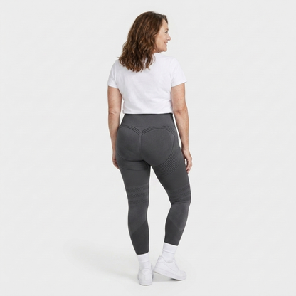 Legging Sculptant 3D Solina, coloris gris, vue arrière
