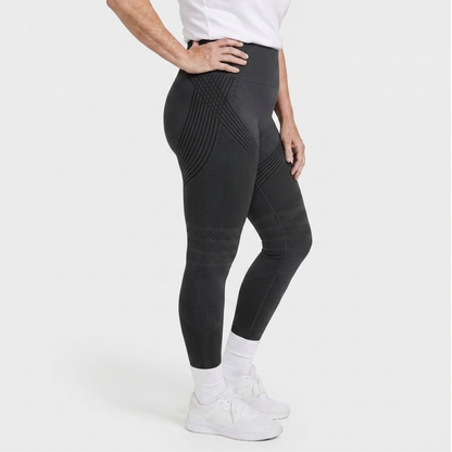 Legging Sculptant 3D Solina, coloris gris, vue de profil