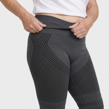 Legging Sculptant 3D Solina, coloris gris, taille haute