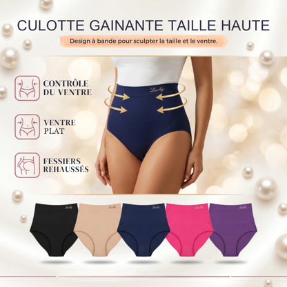 Culotte Gainante Solina™ | Taille Haute, Ventre Plat Sans Couture