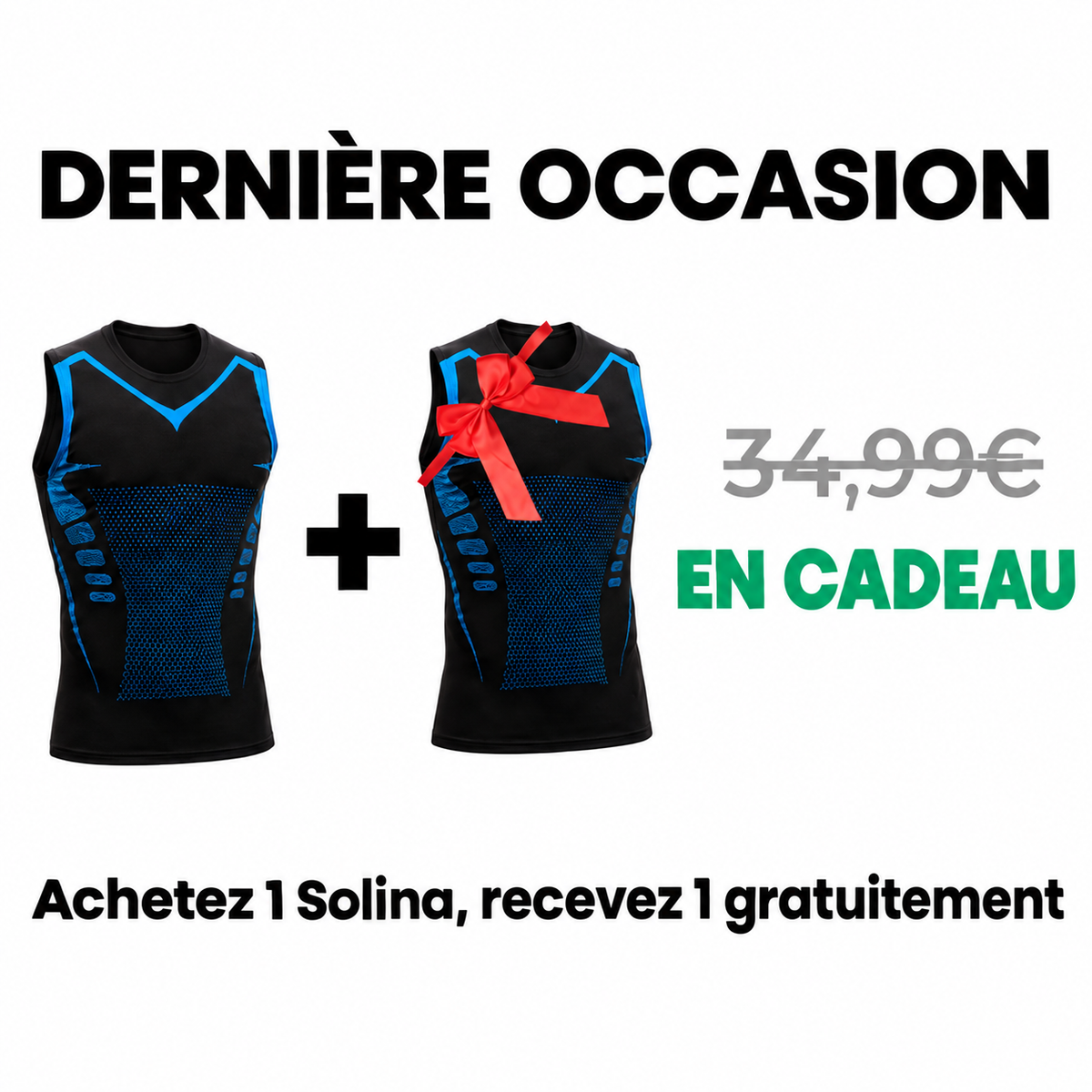 Débardeur Sculptant Solina - offre 1 acheté 1 offert