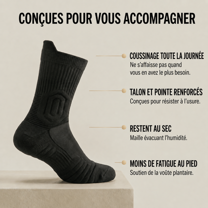 Chaussettes de travail Solina - benefices