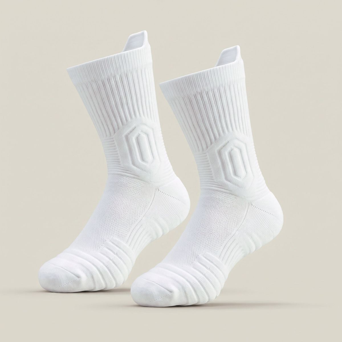 Chaussettes de travail Solina - coloris blanc