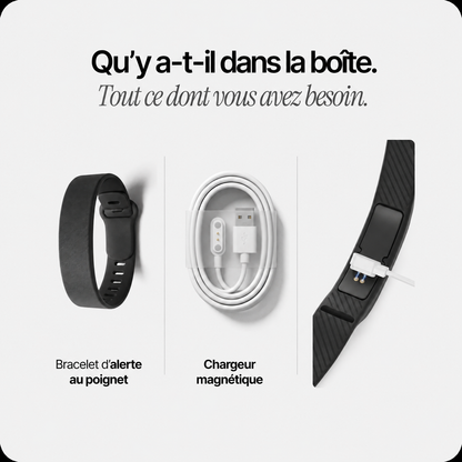 Bracelet Reveil Silencieux Solina - contenu de la boite